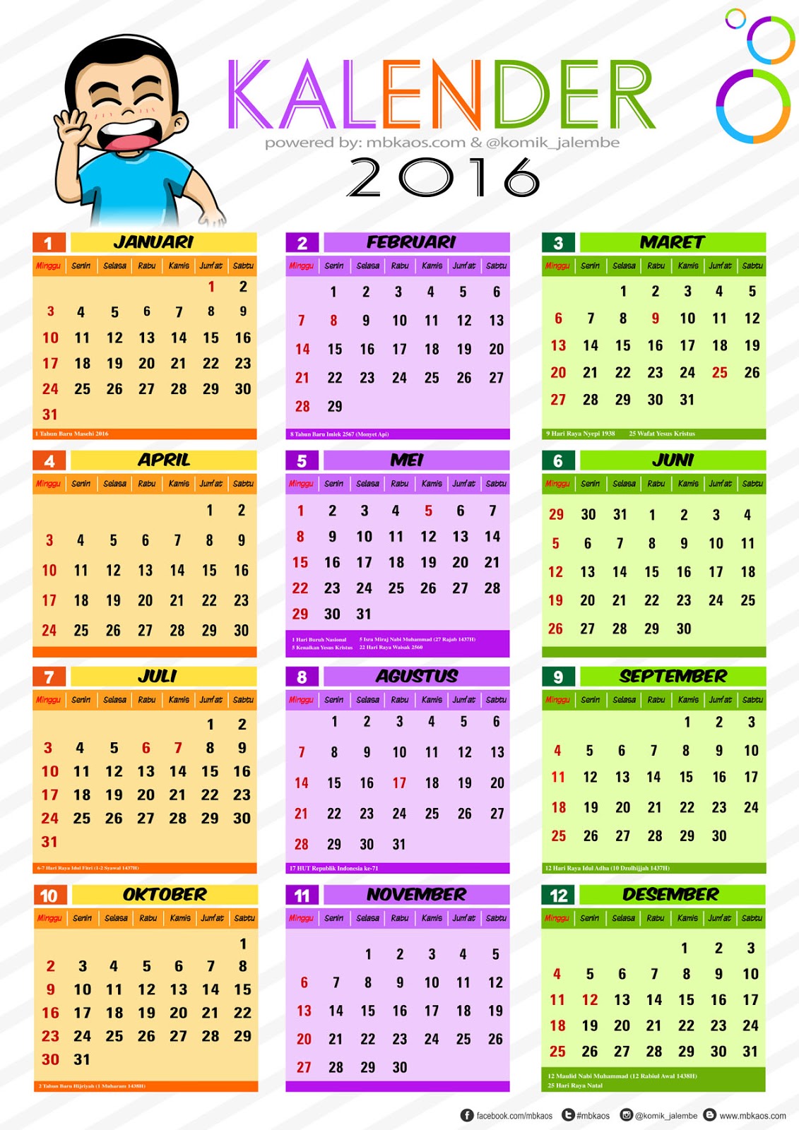 Vector Kalender 2019 Mbkaos com Cdr Jpg MBKaos Vector Kalender 2019 Mbkaos com Cdr Jpg MBKaos