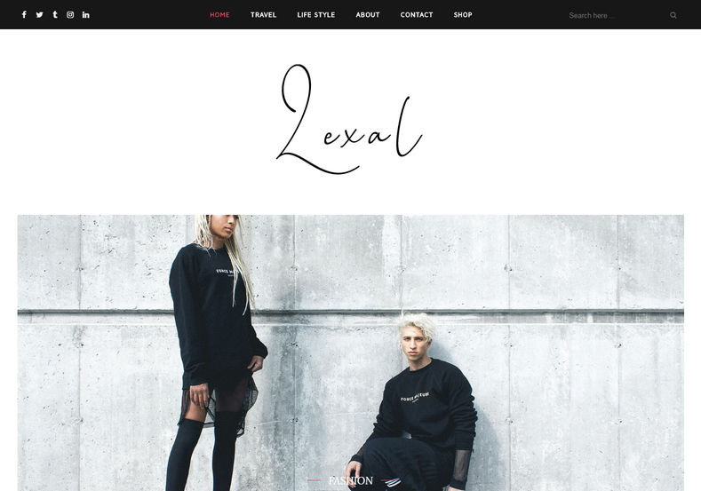 Lexel Blogger Template - Free Blogger Template Download