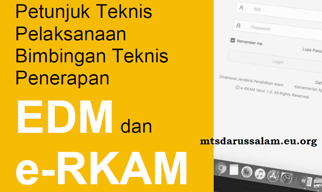 Juknis Pelaksanaan Bimtek Penerapan EDM dan e-RKAM