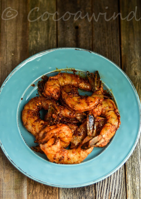 Easy Pan Fried Shrimps with Homemade Taco Seasoning: Cocoawind
