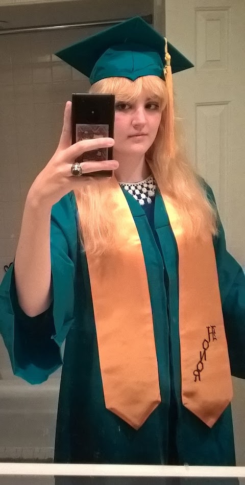 I FINALLY GRADUATED HIGH SCHOOL