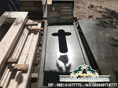 Jual Makam Kristen di Jakarta | Contoh Makam Kristen Granit