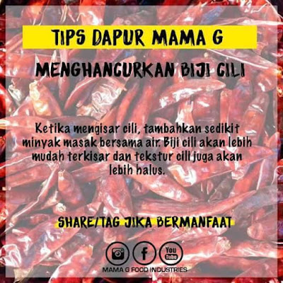 sambal tumis sedap, tips sambal sedap, cara buat sambal tumis