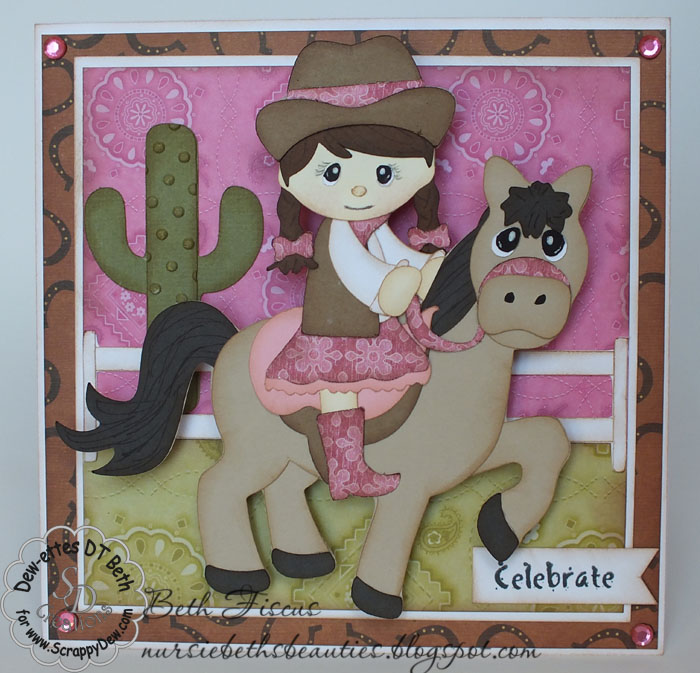 Download Beth's Beauties: Cowgirl Birthday Card