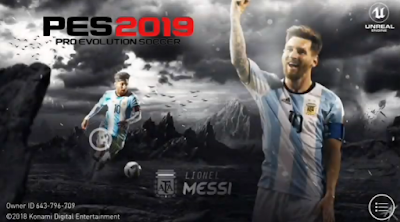  Feel the thrill of playing realistic soccer games on your posle PES 2019 Mobile V3.0.1 Patch Full Kits Updated By QT PES