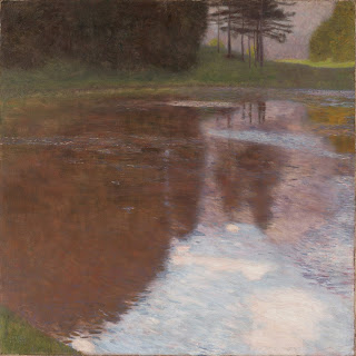 33.Спокойный пруд (1899) (75.1 х 75.1) (Вена, Музей Леопольда)