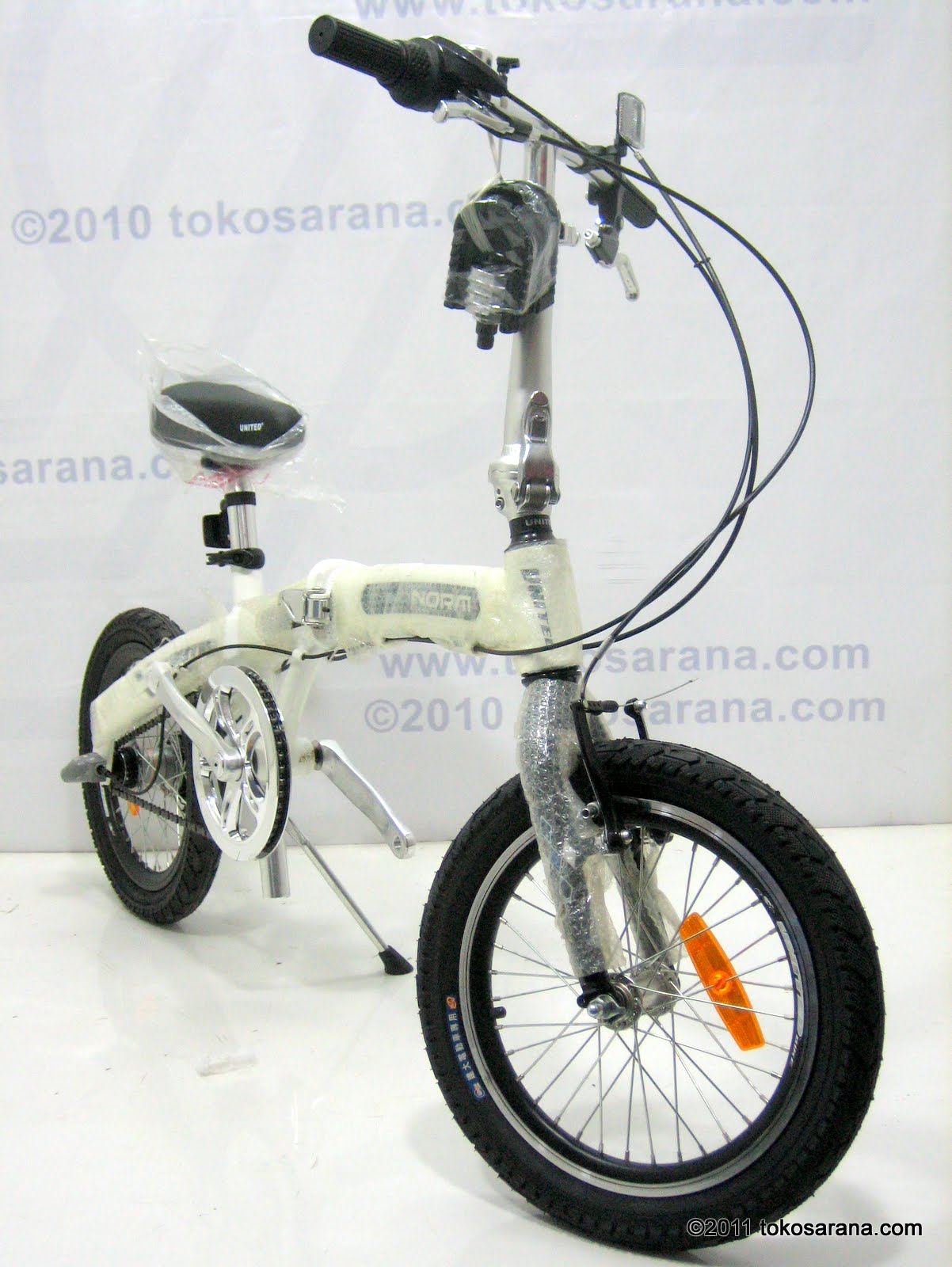 GOES BIKE Sepeda  Lipat  UNITED NORM 3 Speed Shimano Inter 