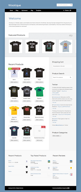 Free e-Commerce WordPress Themes