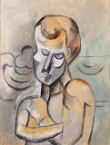 Man with his Arms Crossed by Pablo Picasso - Drawings from Hermitage Museum