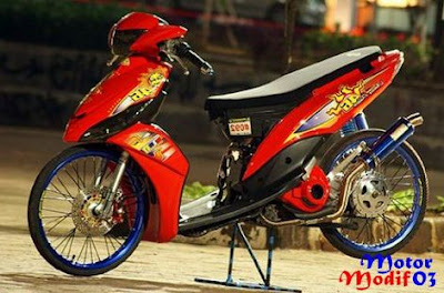 Modifikasi Yamaha Mio Terunik