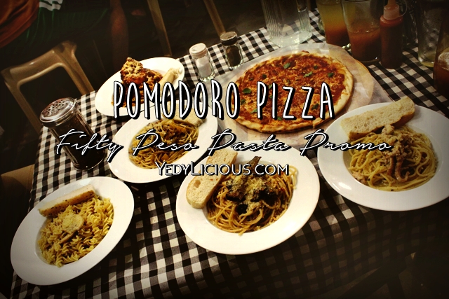 Pomodoro Pizza Kapitolyo Pasig City, Pasta Promo