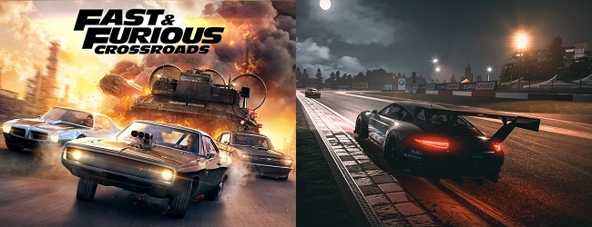 Fast & Furious Crossroads vs GTR 3 FIA GT Racing Game