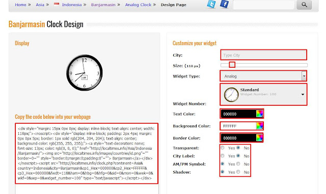 Cara Memasang Widget Jam Dan Kalender Di Blog Terbaru
