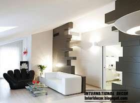 Creative minimalist interior design from Italian designers