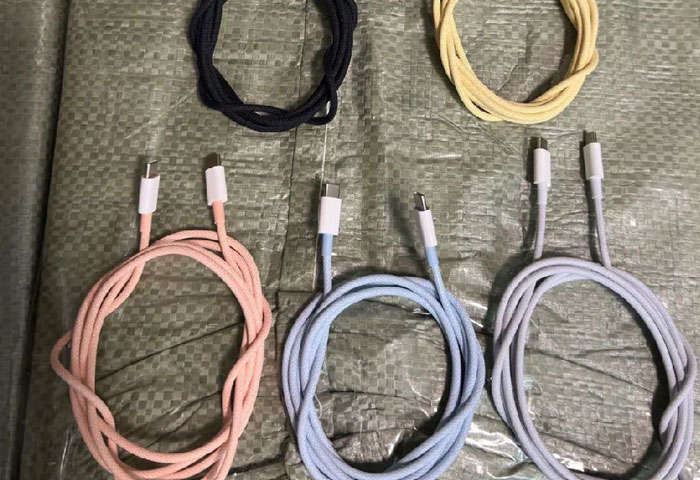 iPhone 15, USB Type-C cable, Smart Phone, Technology, Charging, Gadget, Twitter, Apple, Launch, iPhone 15 to come with colourful braided USB Type-C cable.