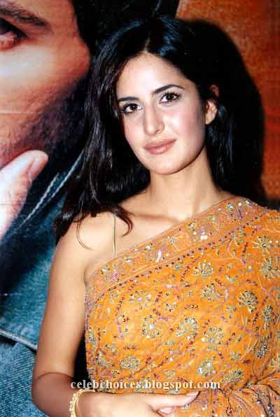 hot katrina kaif in saree