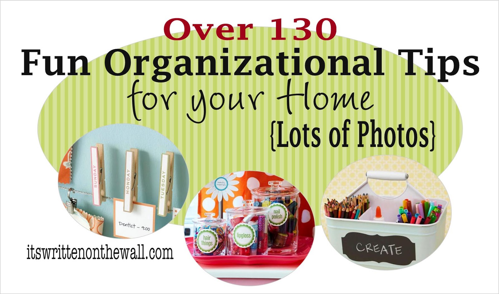 It's Written on the Wall: Create Organizing Kits + Tips for ...