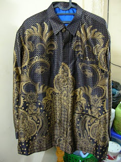 Baju Pesta Safari Batik