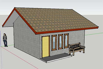 Design Rumah Sederhana Dengan Sketch Up Blog Untung 3 