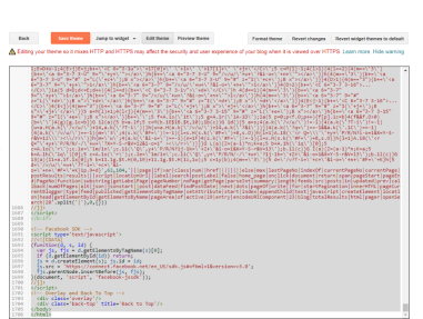 Blogger Theme Edit
