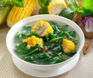 Resep Cara Membuat Sayur Bening Jagung Bayam Yang sederhana