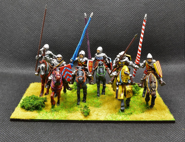 Crecy period French mounted Knights