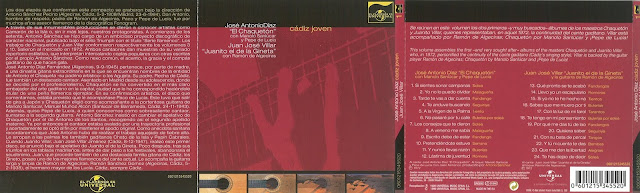 JOSÉ ANTONIO DÍAZ CHAQUETÓN "CÁDIZ JOVEN" 1999 UNIVERSAL REEDICIÓN DE SU PRIMER DISCO