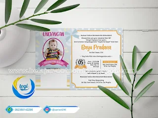 Download Template Undangan Aqiqah Format CorelDRAW