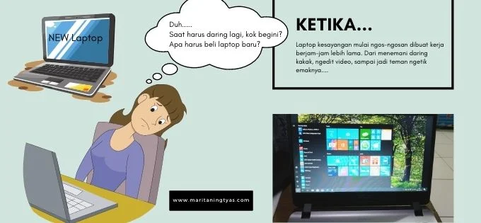 ketika laptop asus rusak