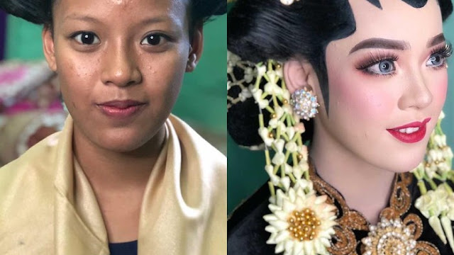 Biking Pangling, Ini Pengantin yang Viral Lebih Mahal Makeup dari Dekorasinya