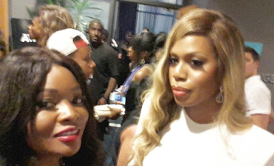 Toolz Oniru at the BET awards 2015