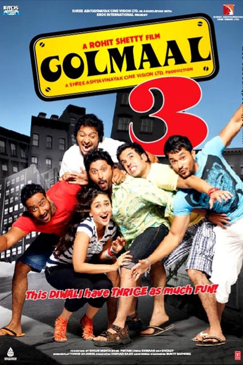 Descargar गोलमाल 3 2010 Blu Ray Latino Online