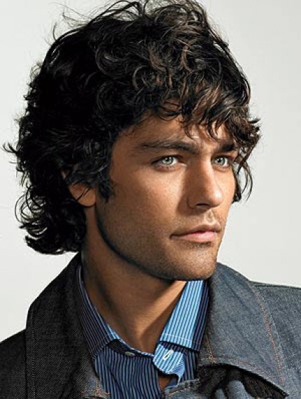 long hairstyles for men with curly hair. Grenier medium curly hair
