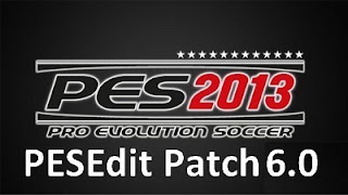 PESEdit 2013 Patch 6.0 Full Download - Poster