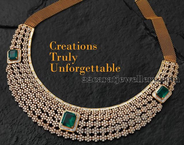 Diamond Choker by Creation Jewellery