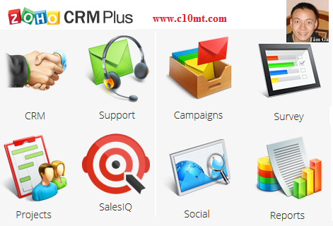 Phần mềm CRM quản lý quan hệ khách hàng ZohoCRM Plus