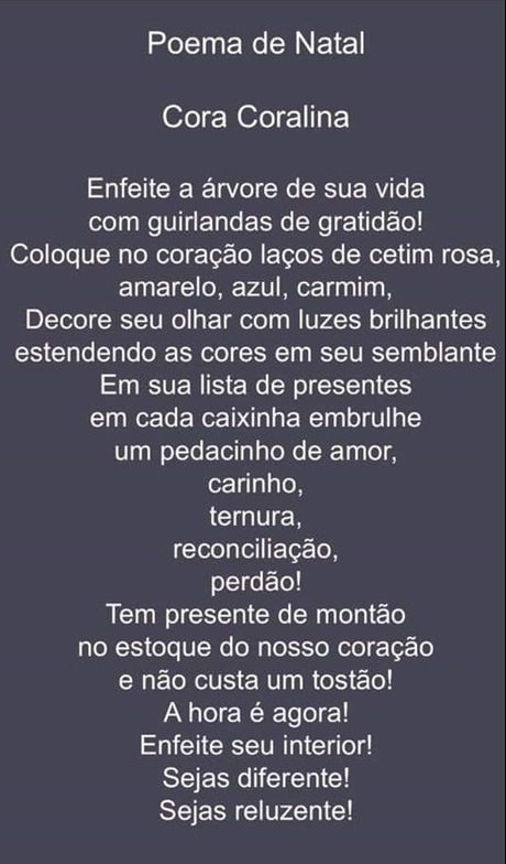 poema de Natal