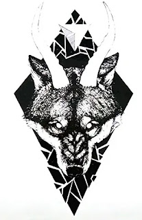 Wolf Tattoo Ideas-Design 3D in Hindi