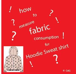 fabric consumption hoodie, sweatshirt fabric consumption, knitted sweatshirt fabric calculation, hoodie sweatshirt 