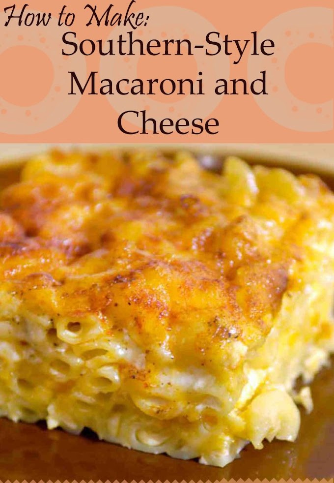 Southern Homemade Baked Macaroni and Cheese Recipe