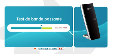 tester le débit internet d'un modem Wana