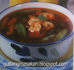 Resep Masakan Sup Udang Merah