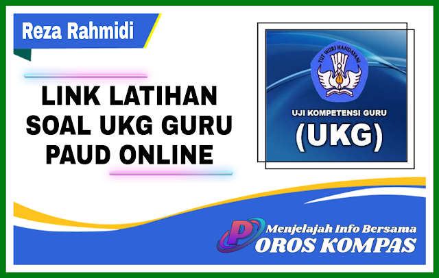 Link Latihan Soal UKG Guru PAUD Terbaru