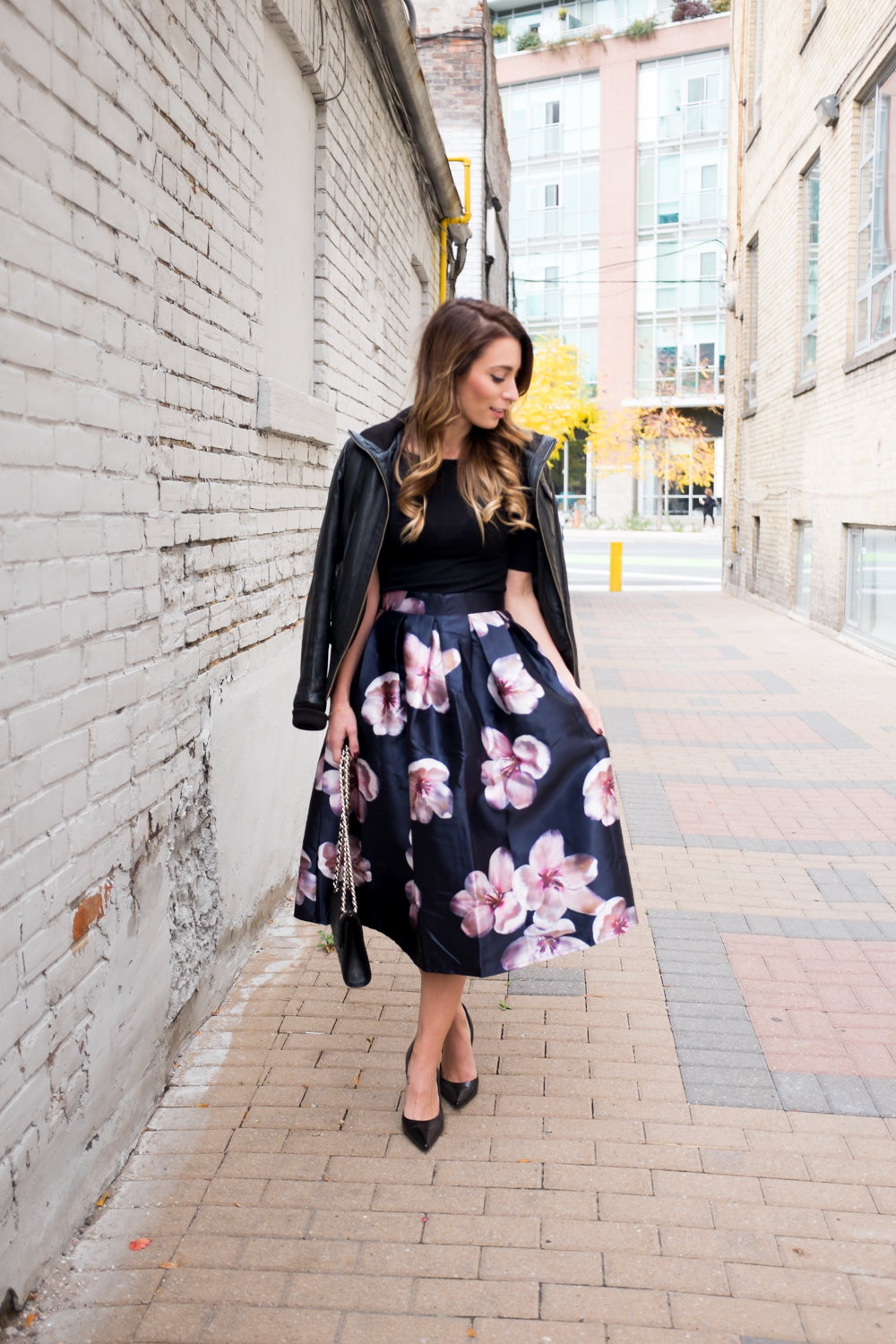  OOTD  Florals for Fall La Petite Noob A Toronto Based 