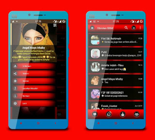 BBM MOD RED ANGEL V.2.12.0.9 APK