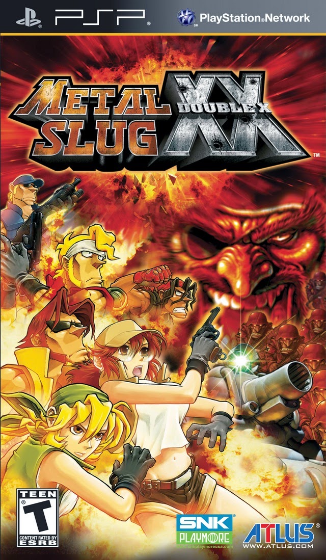 Metal Slug XX (USA) psp iso files download for PC 160MB