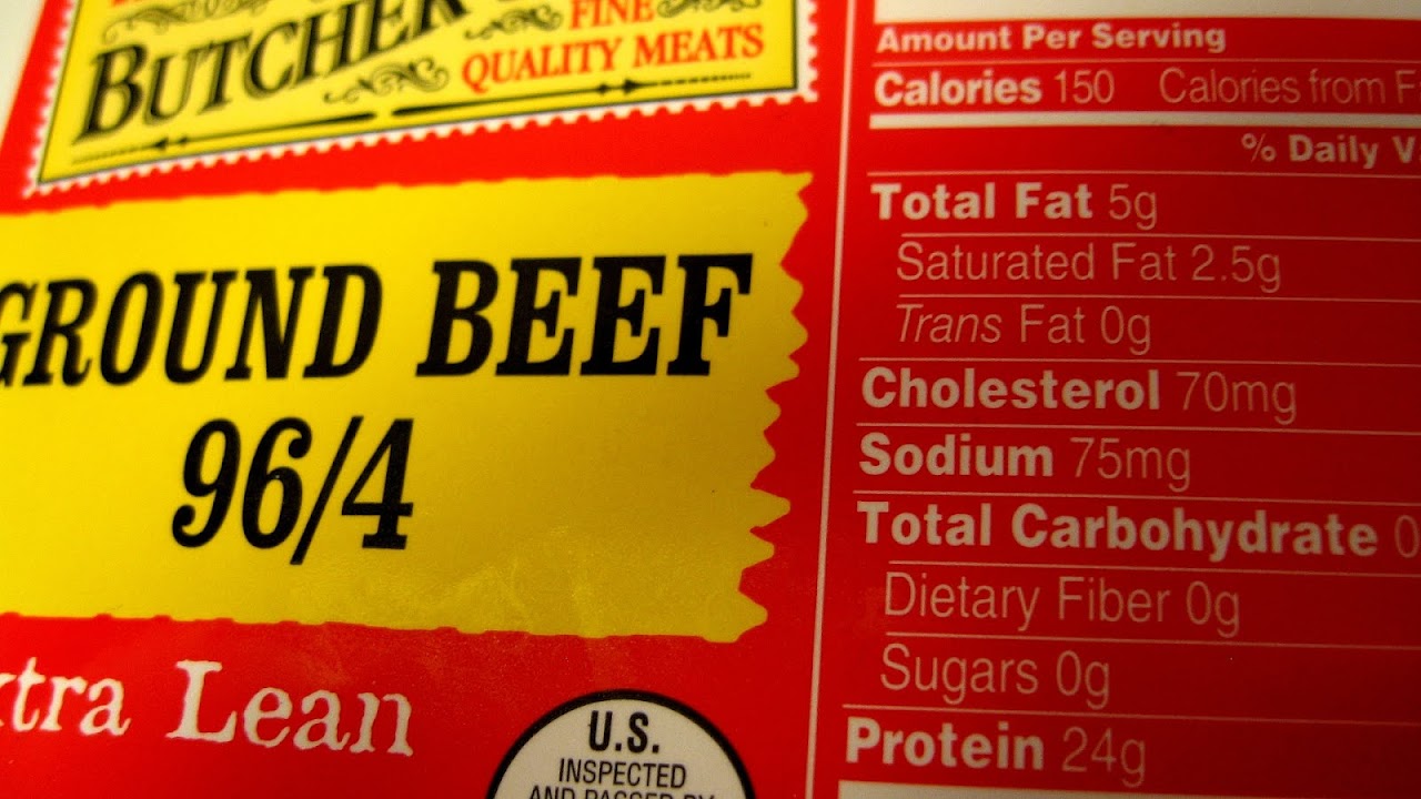 Calories In 95 Lean Ground Beef