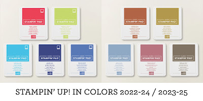 2023-24 Stampin Up Annual Catalogue and Colour Collections - Shop with Di Barnes - Independent Demonstrator in Sydney Australia