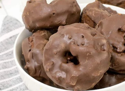 Chocolate Zucchini Donuts