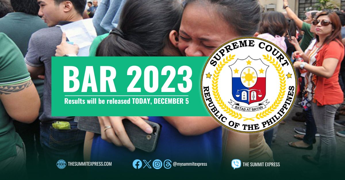 LIVE UPDATES: SC releases 2023 bar exam results today